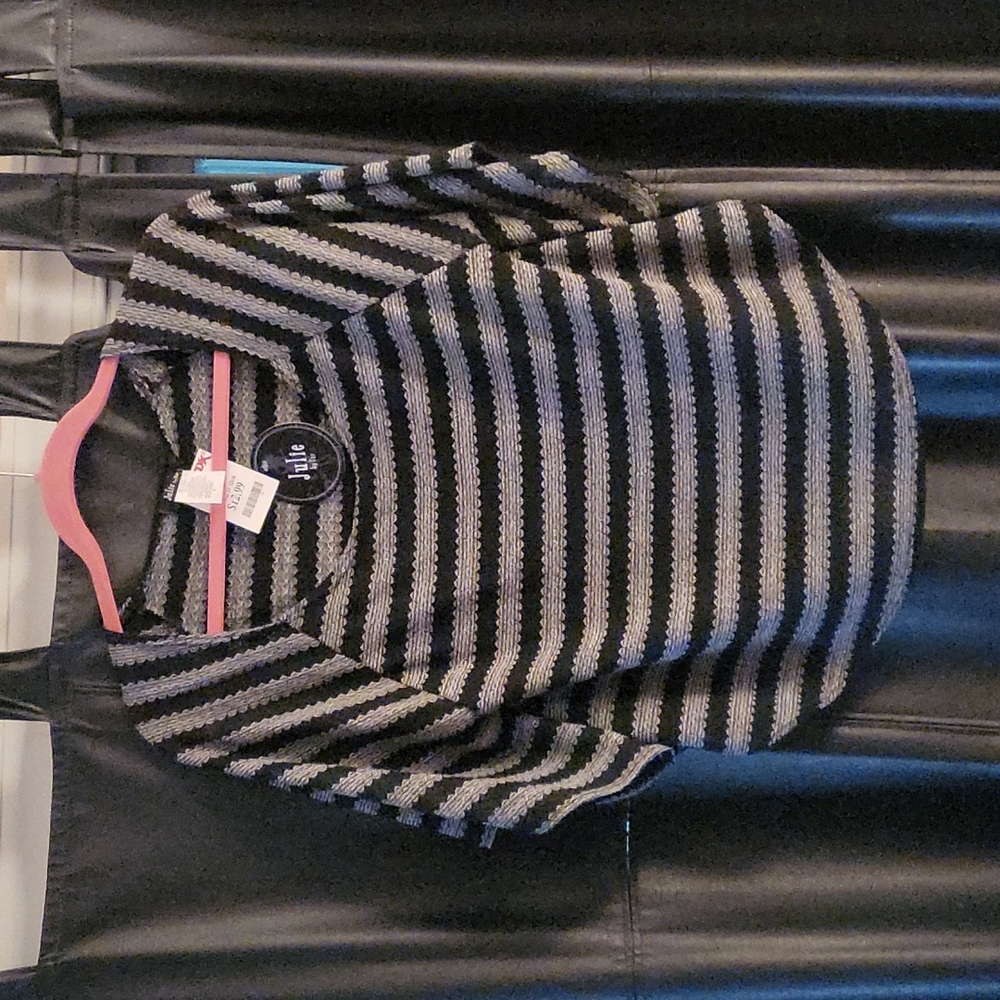 Striped crop top
